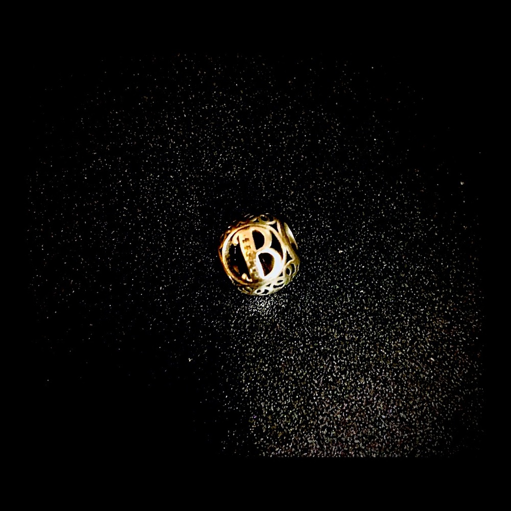 Pandora letter B charm 100% Authentic